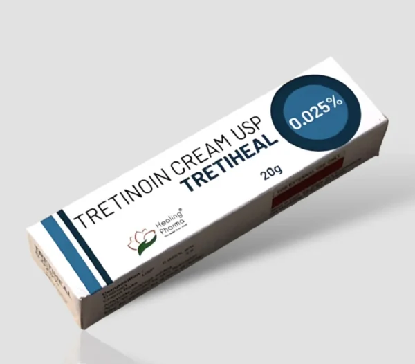Tretinoin Cream Tretiheal 0.025%