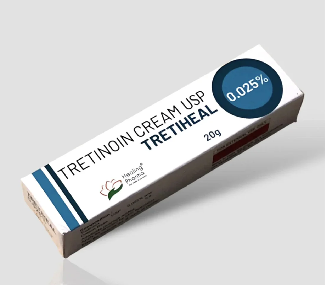 Tretinoin Cream Tretiheal 0.025%