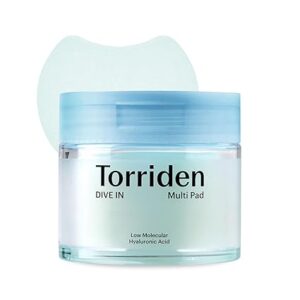 Torriden DIVE-IN Multi Pad (80 Pads) – Hydrating & Soothing Serum Facial Pads