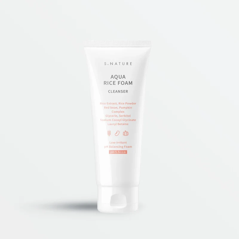 S.NATURE Aqua Rice Foam Cleanser 80ml (2.7 fl oz)