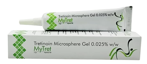 Tretinoin Microsphere Gel 0.025% w/w – 15g Tube